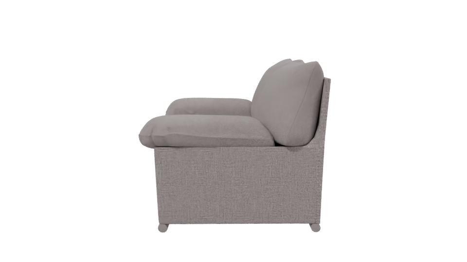 Comfortable Fabric Sofa 3D Model - Professional 3D Model Render 2