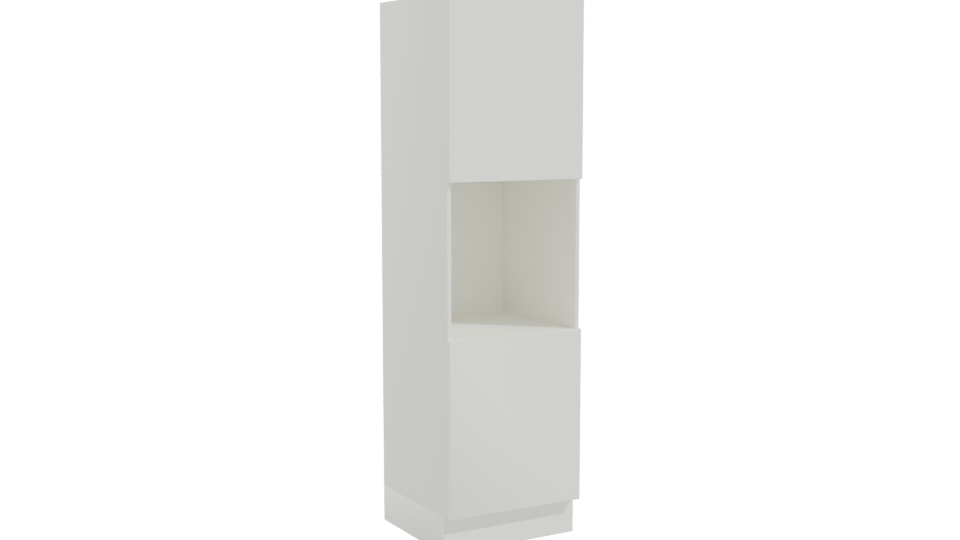 Minimalist Tall Display Shelf 3D - Professional 3D Model Render 10