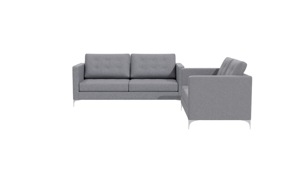 Modern Living Room Sofa Set 3D - Professional 3D Model Render 11