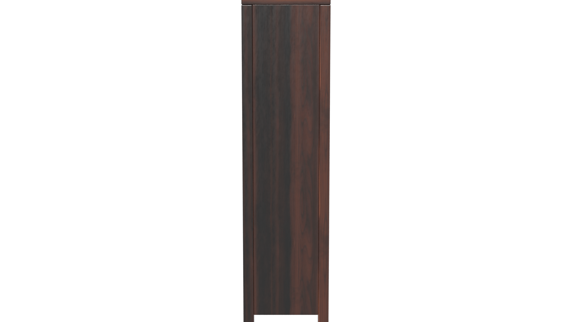 Stylish Wooden Display Cabinet 3D - Professional 3D Model Render 5