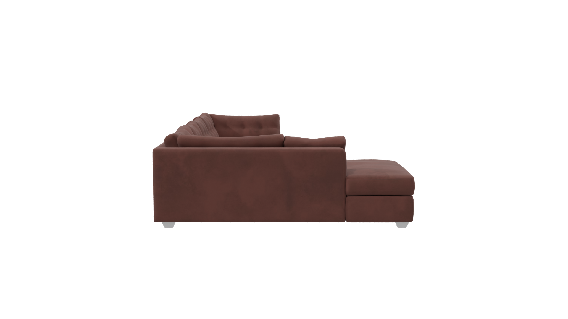 Stylish L-Shaped Sofa 3D - Professional 3D Model Render 8