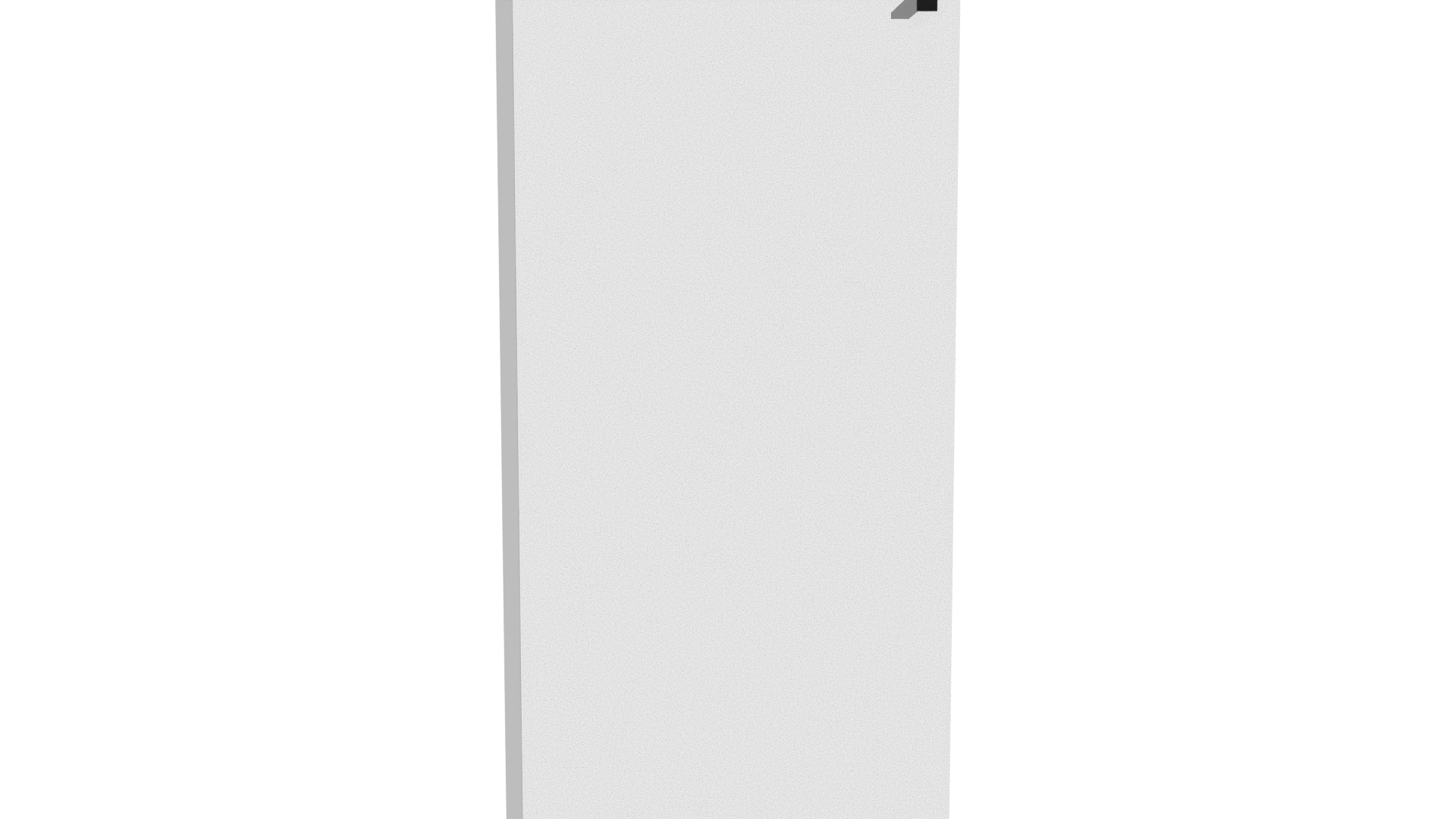 Sleek Refrigerator 3D Model - Professional 3D Model Render 11