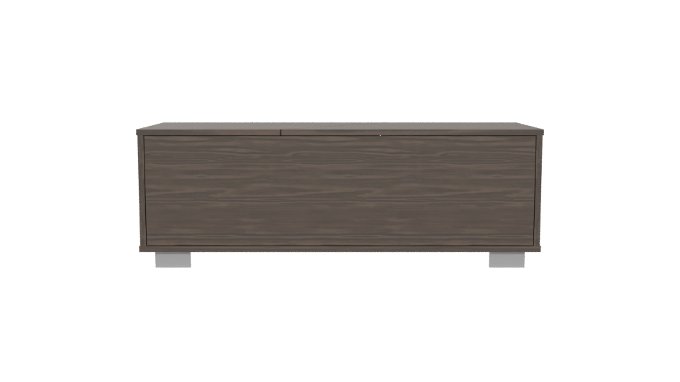 Stylish Modern Media Console 3D - Professional 3D Model Render 5