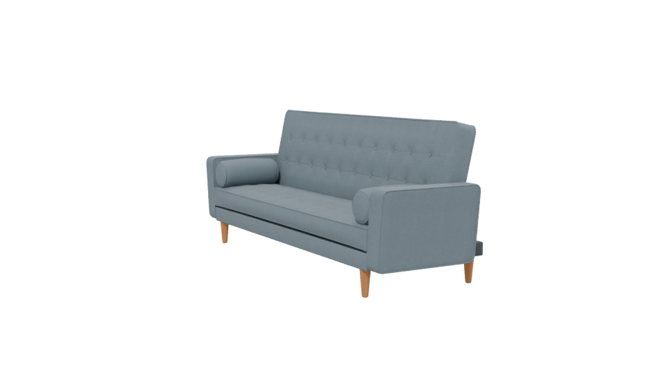 Stylish Modern Fabric Sofa 3D Model - Professional 3D Model Render 13