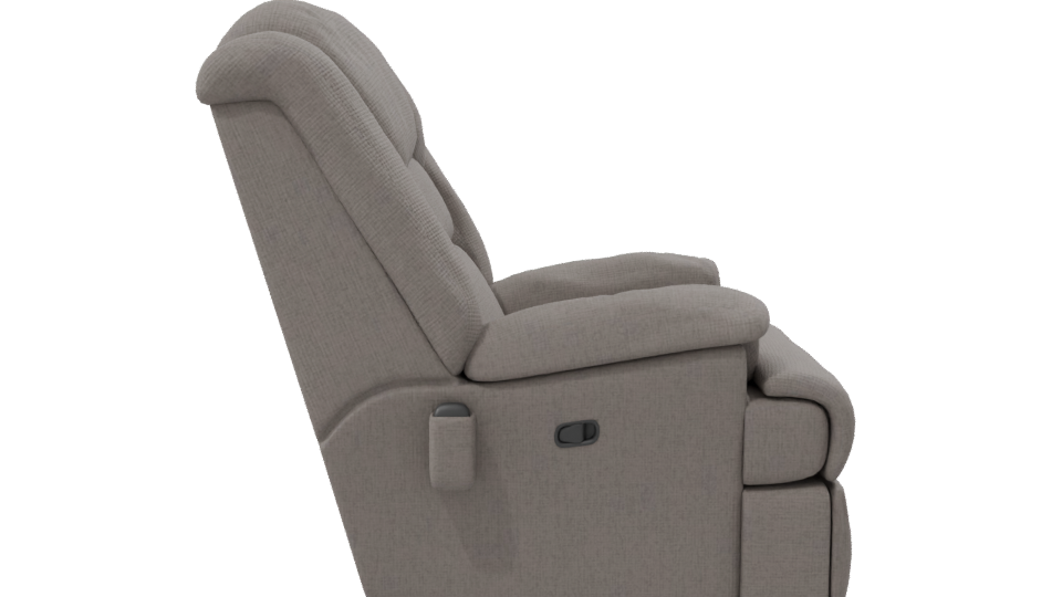 Comfortable Recliner Chair Model - Professional 3D Model Render 8