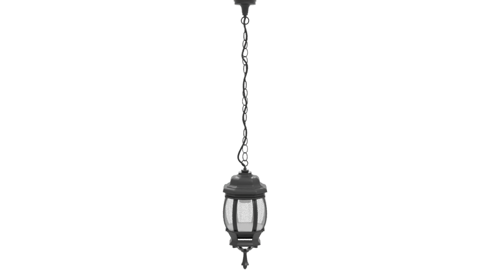 Elegant Hanging Lantern 3D Model - Professional 3D Model Render 11