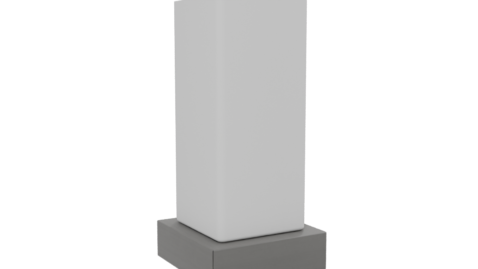 Sleek Minimalist Display Stand 3D - Professional 3D Model Render 13
