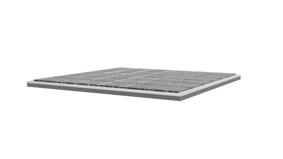 Stylish Dark Marble Floor Tile 3D Model - Professional 3D Model Render 12