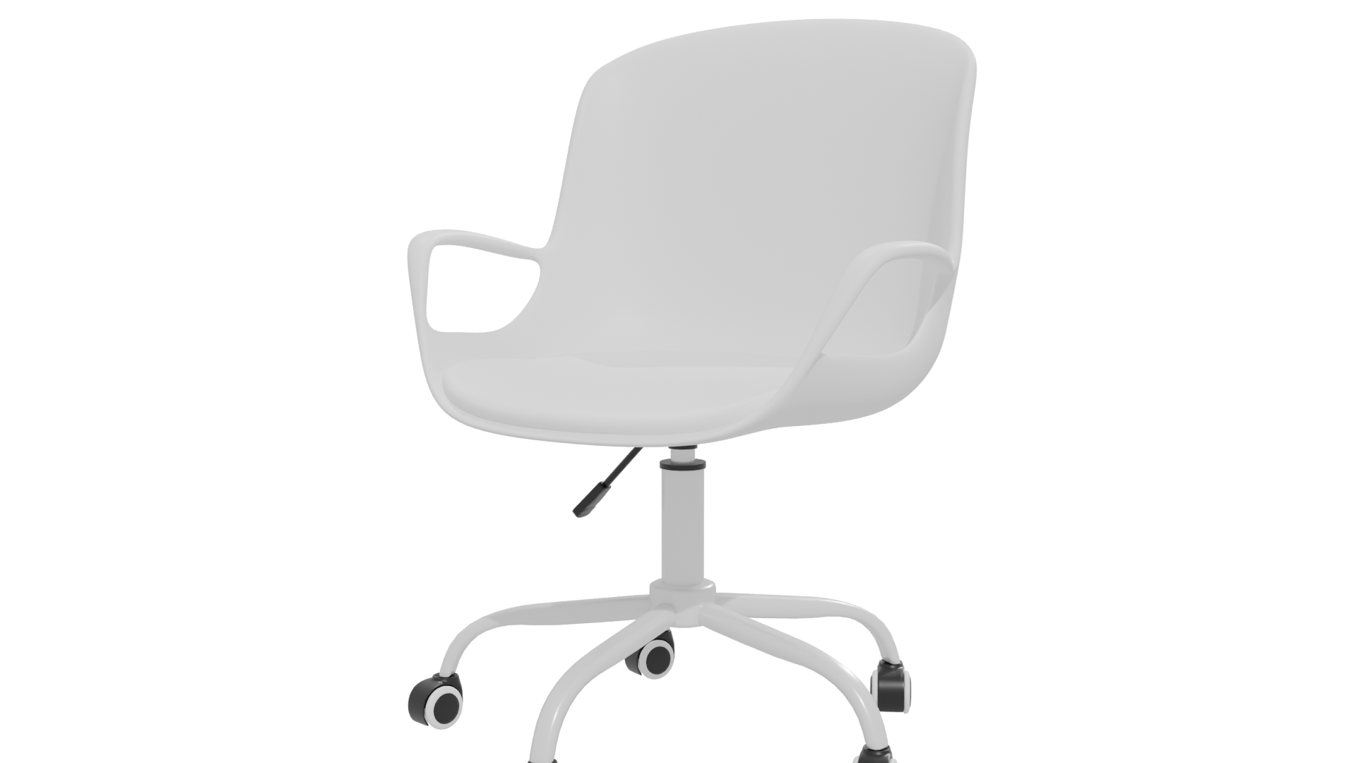 Sleek Modern Office Chair 3D - Professional 3D Model Render 24