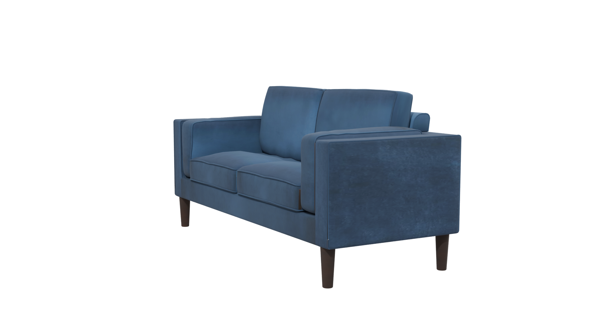 Stylish Modern Two-Seat Sofa - Professional 3D Model Render 28