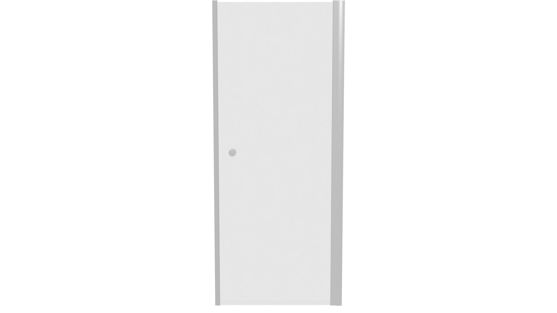 Stylish Modern Glass Door Model - Professional 3D Model Render 5