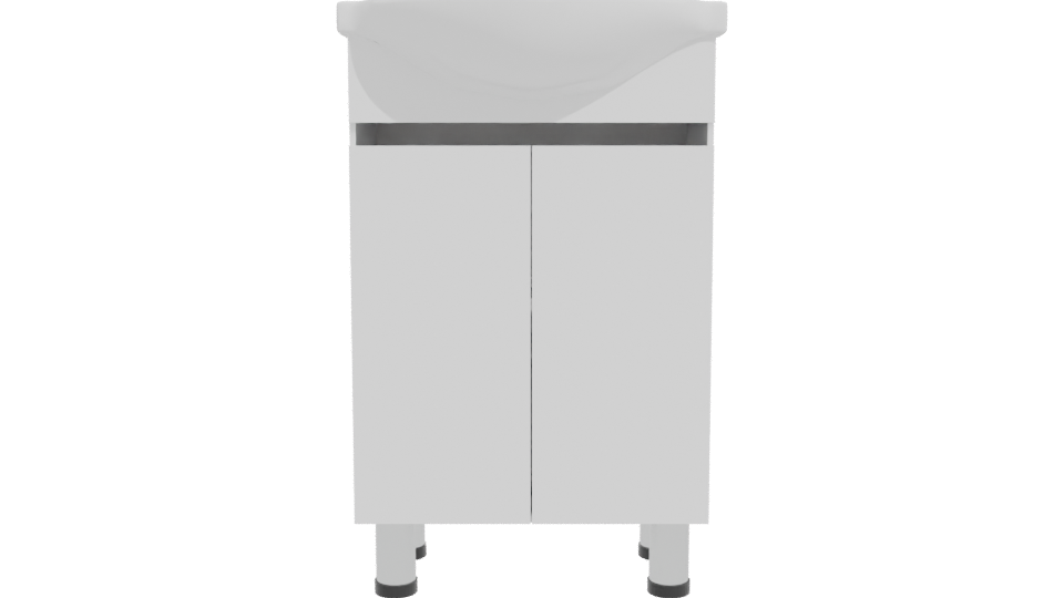 Modern Kitchen Sink Unit 3D - Professional 3D Model Render 11