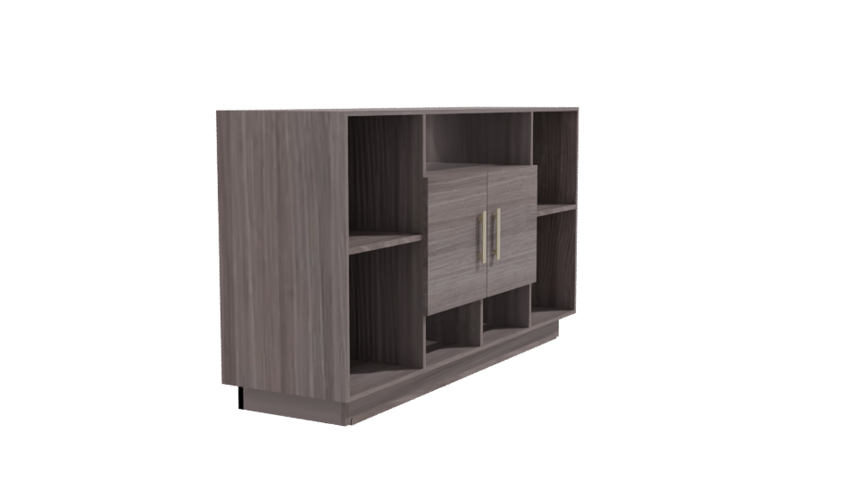 Stylish Modern TV Stand 3D - Professional 3D Model Render 9