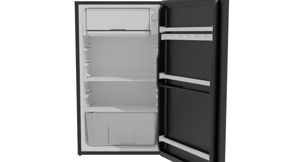 Minimalist Home Refrigerator 3D Model - Professional 3D Model Render 11
