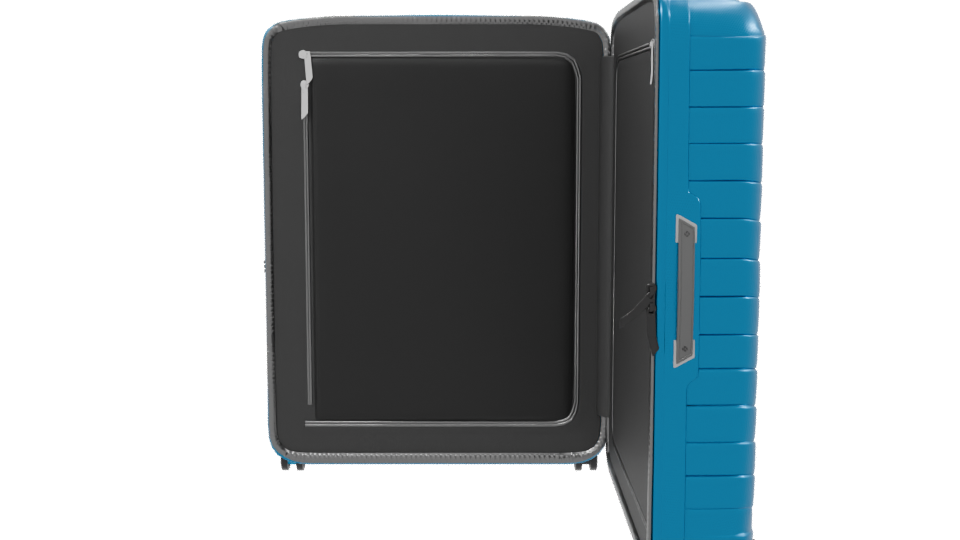 Stylish Hardshell Luggage Model - Professional 3D Model Render 2