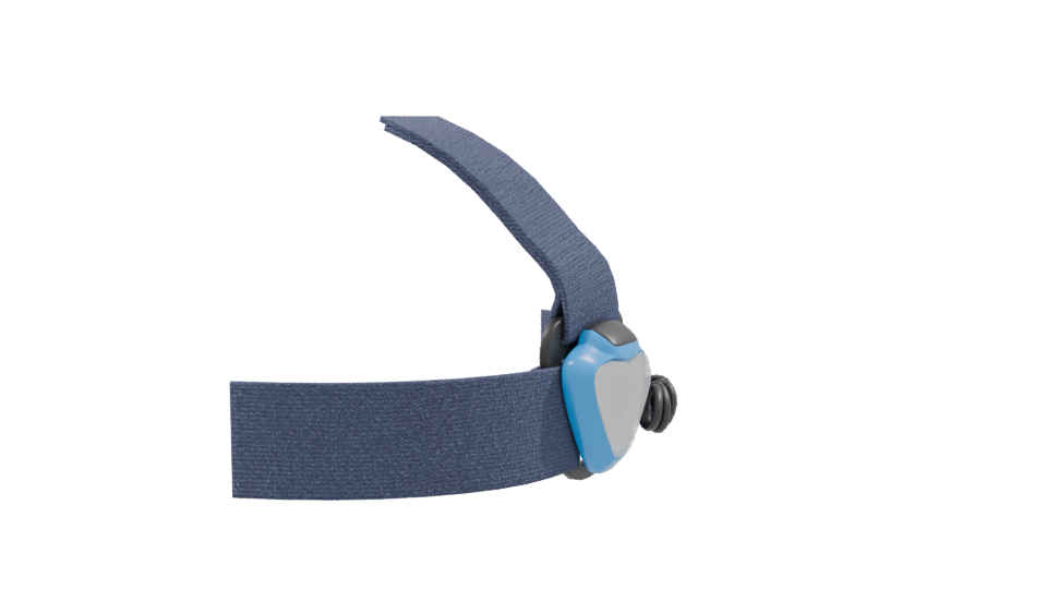 Stylish LED Headlamp Model - Professional 3D Model Render 9