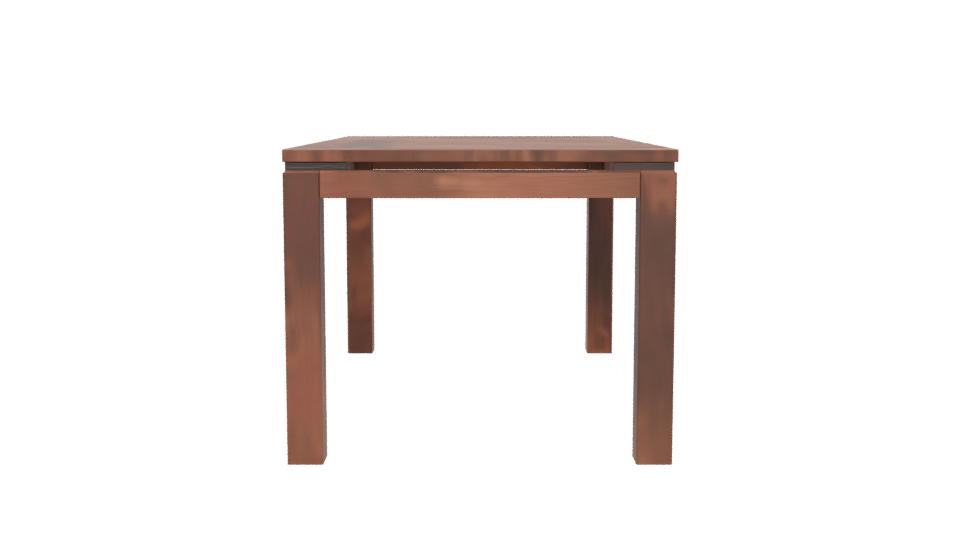 Modern Wooden Table Model 3D - Professional 3D Model Render 5