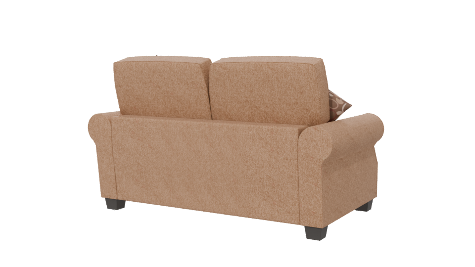 Stylish Sofa with Cushions - Professional 3D Model Render 6