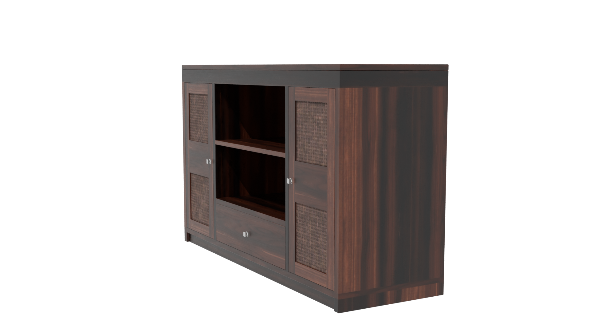 Stylish Wooden Console Table Model - Professional 3D Model Render 13