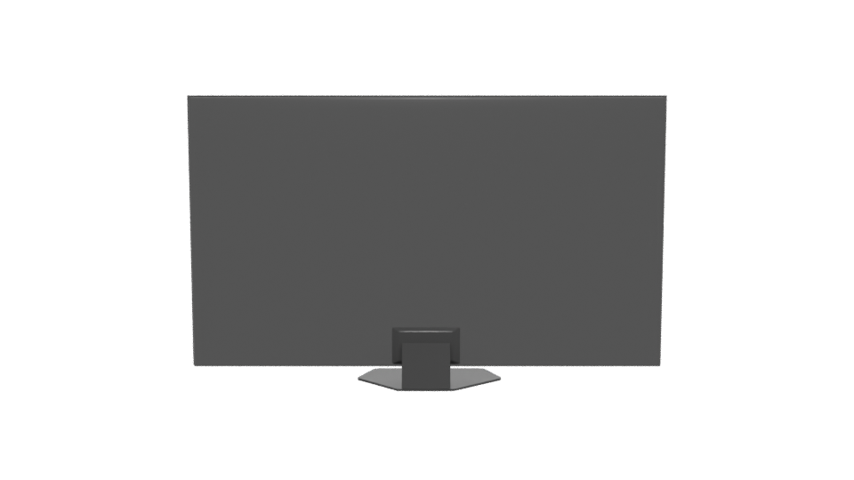 Sleek Modern Television 3D Model - Professional 3D Model Render 5