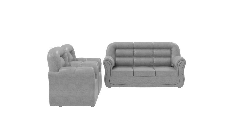 Contemporary Sofa Set 3D Model - Professional 3D Model Render 8