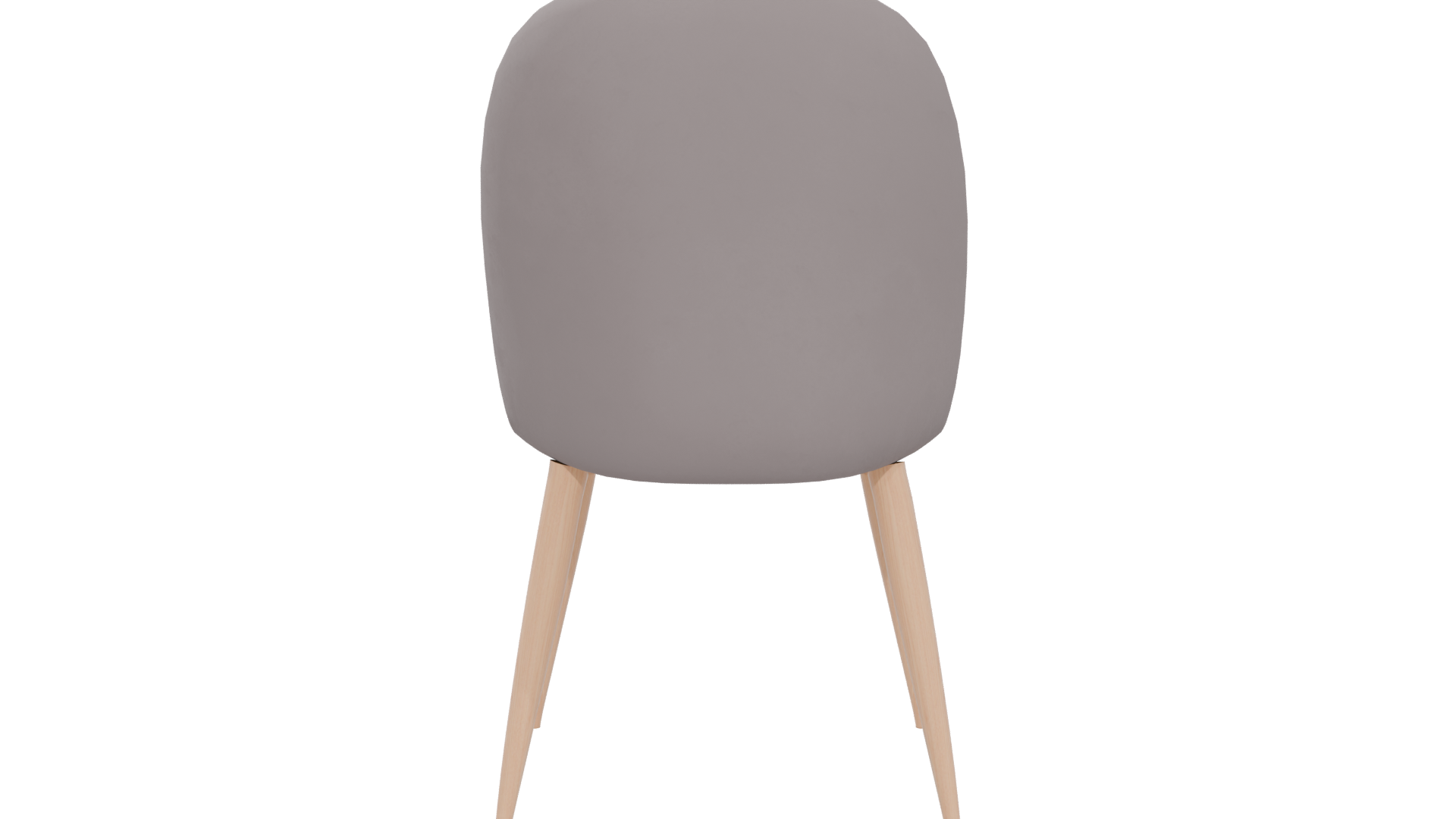 Stylish Velvet Dining Chair 3D Model - Professional 3D Model Render 5