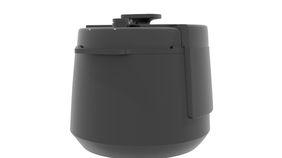 Versatile Electric Multi-Cooker 3D Model - Professional 3D Model Render 9