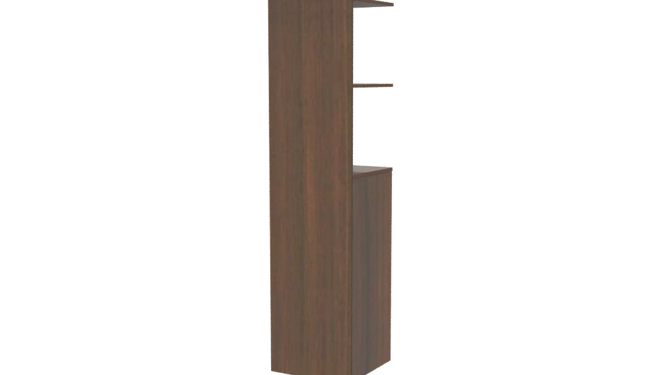 Stylish Wooden Storage Unit 3D - Professional 3D Model Render 6