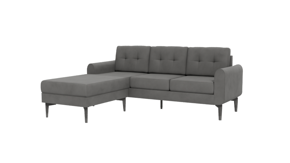 Stylish Modular Sofa 3D Model - Professional 3D Model Render 12
