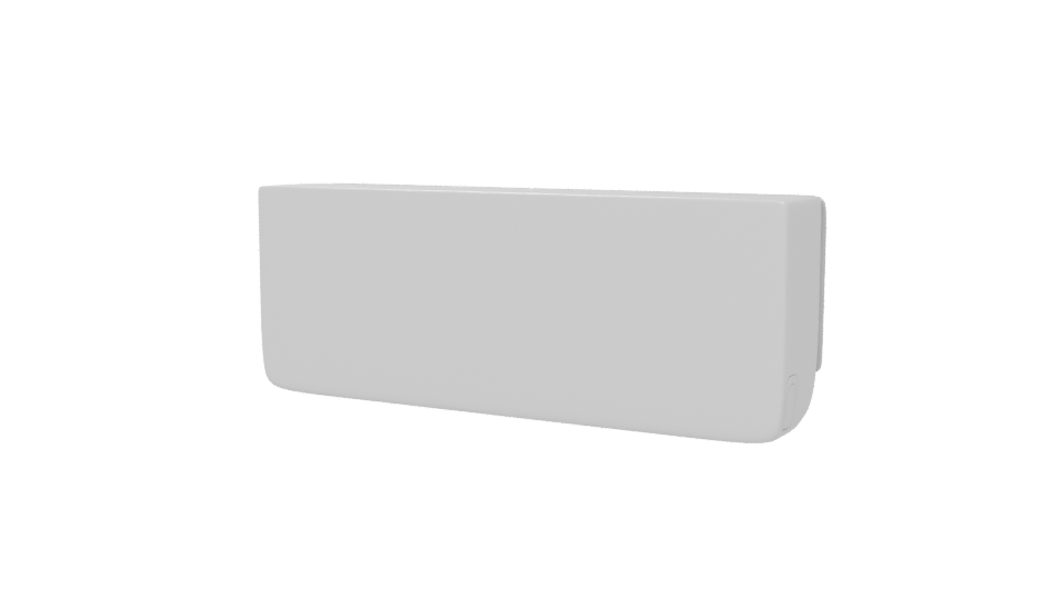 Contemporary Wall-Mounted Air Conditioner - Professional 3D Model Render 6