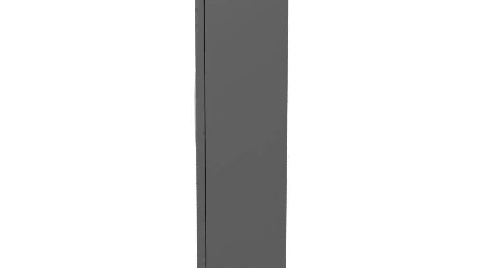 Sleek Modern Refrigerator 3D - Professional 3D Model Render 2