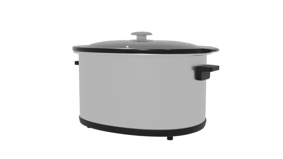 Multi-Functional Slow Cooker 3D - Professional 3D Model Render 6