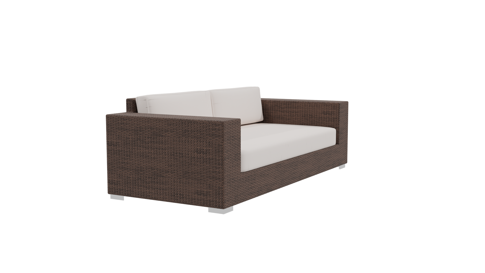 Stylish Contemporary Sofa Model - Professional 3D Model Render 9