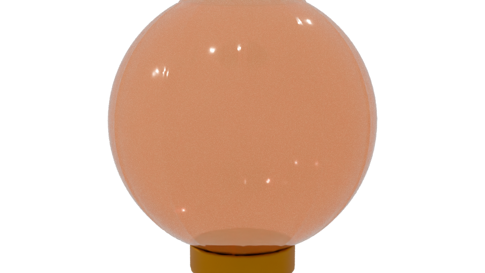 Glossy Decorative Lantern 3D Model - Professional 3D Model Render 8