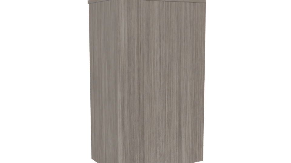 Modern 4 Drawer Chest 3D Model - Professional 3D Model Render 4