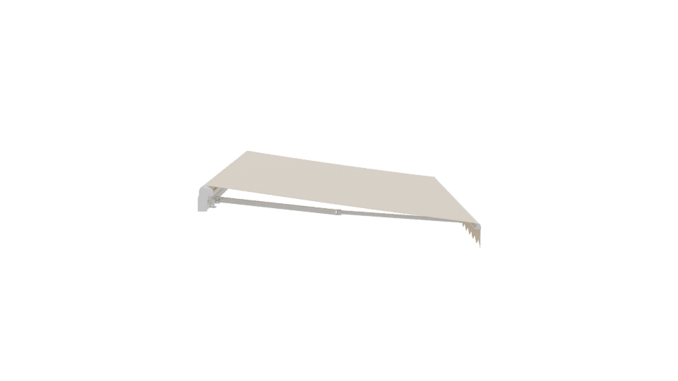 Stylish Beige Shelf Panel 3D - Professional 3D Model Render 11