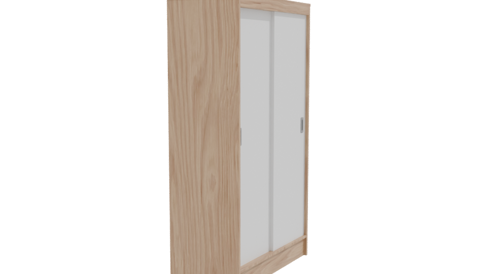 Closet Caburgua 2 Doors 3D - Professional 3D Model Render 9