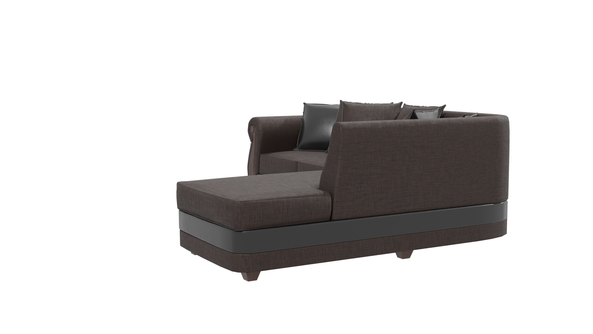 Luxurious Modern Sectional Sofa 3D - Professional 3D Model Render 28