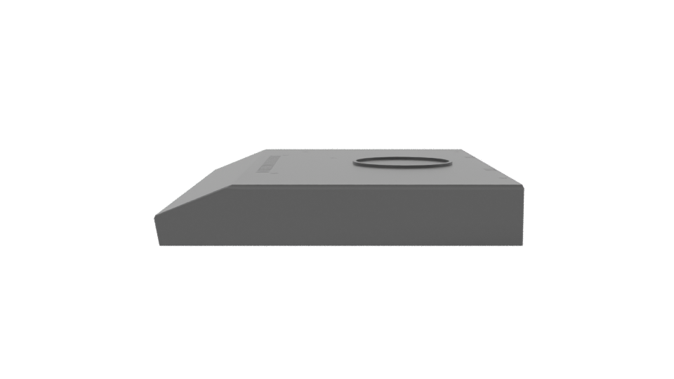 Sleek Media Player Device 3D - Professional 3D Model Render 2