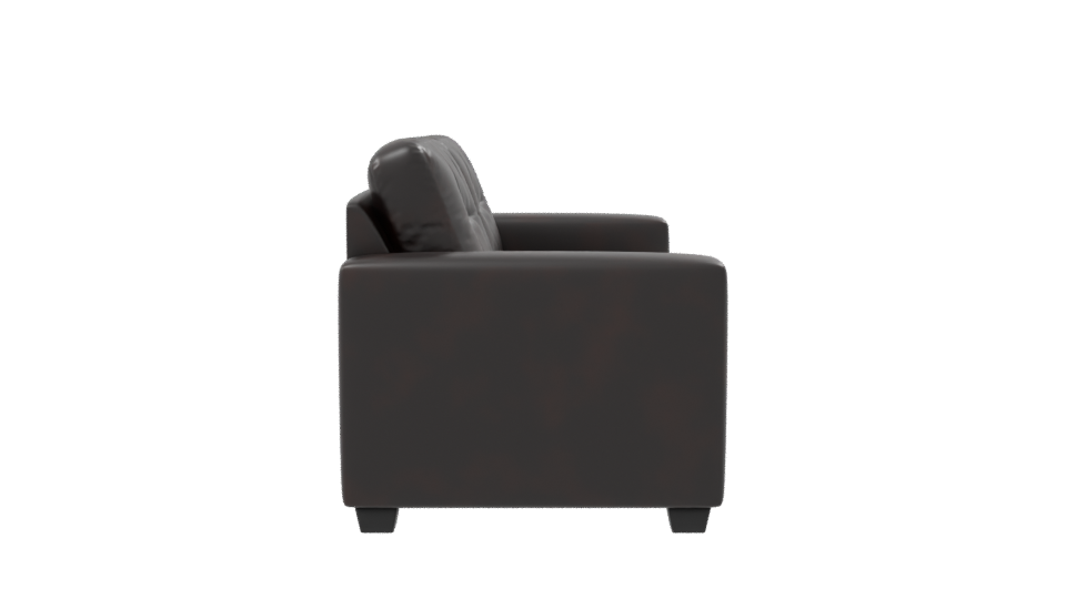Stylish Modern Leather Sofa 3D Model - Professional 3D Model Render 8