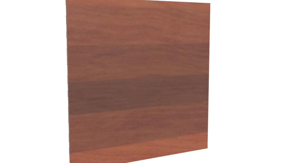 Stylish Wooden Wall Panel 3D - Professional 3D Model Render 4