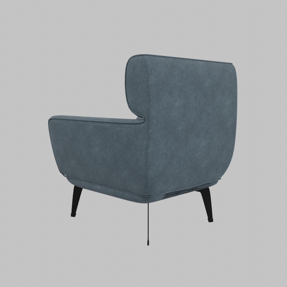 sillon individual azul