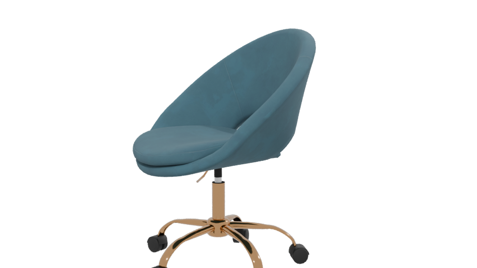 Stylish Modern Office Chair 3D - Professional 3D Model Render 13
