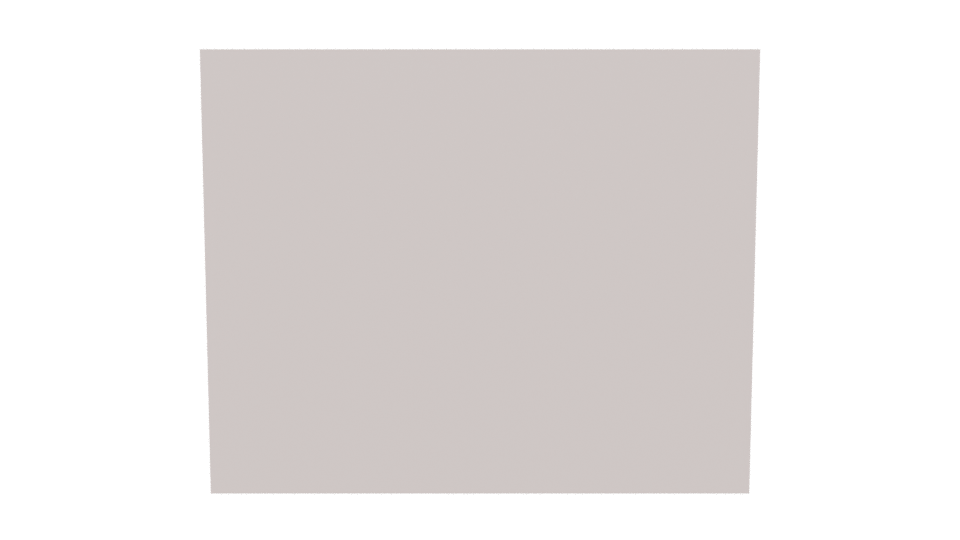 Modern Minimalist Wall Shelf Unit - Professional 3D Model Render 5