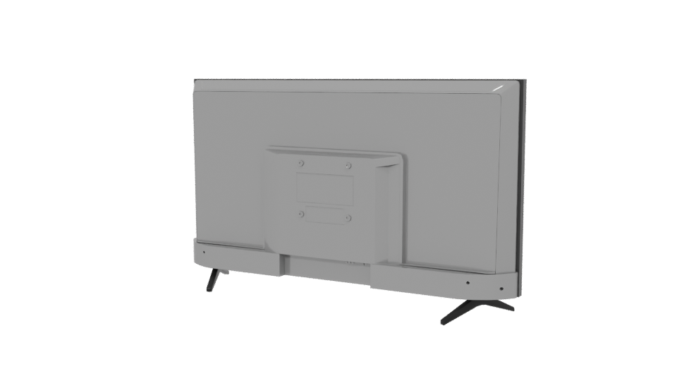 Sleek Modern Television 3D Model - Professional 3D Model Render 6