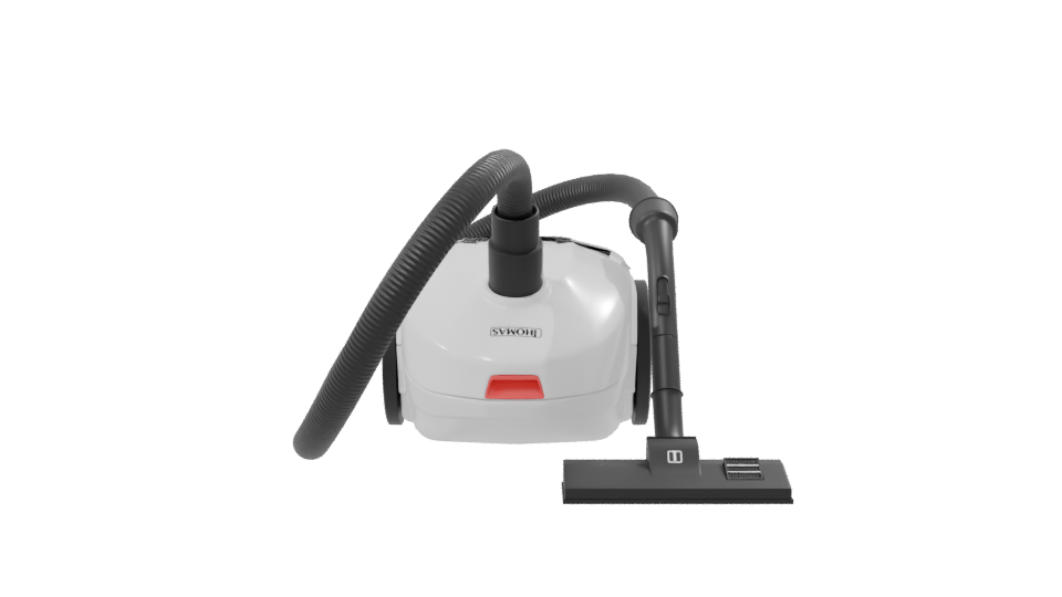 Compact Modern Vacuum Cleaner 3D - Professional 3D Model Render 8