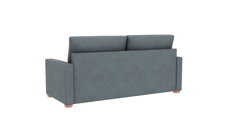 Contemporary Minimalist Sofa 3D Model - Professional 3D Model Render 4