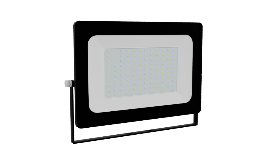 LED Flood Light 3D Model - Professional 3D Model Render 10