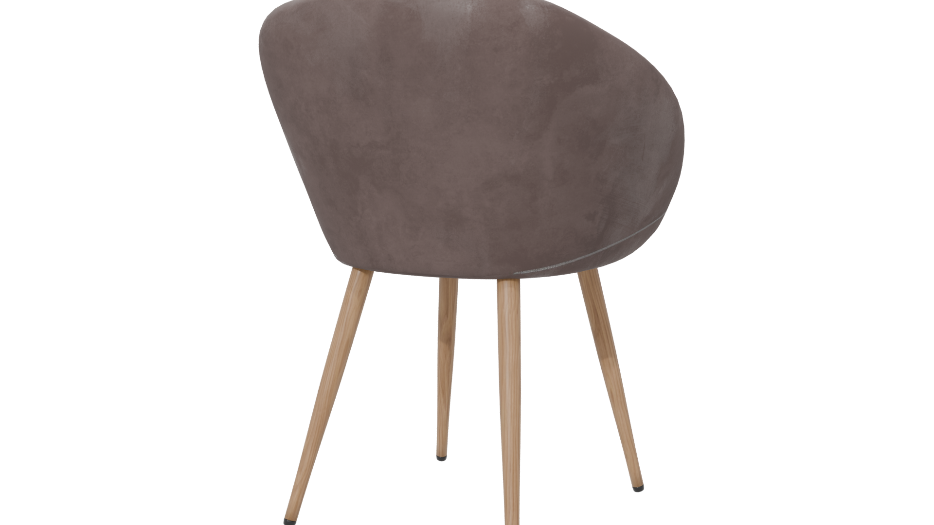 Elegant Modern Fabric Chair 3D Model - Professional 3D Model Render 6