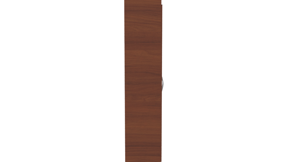 Stylish Wooden Storage Cabinet 3D - Professional 3D Model Render 8